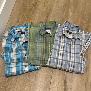 Short Sleeve Patagonia Mens’s Button Up Shirts